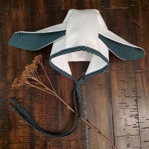 Handmade Bunny Ear Bonnet